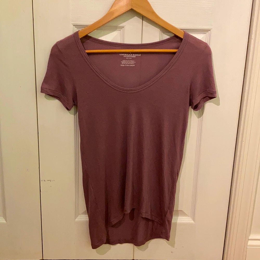 Purple American Eagle top